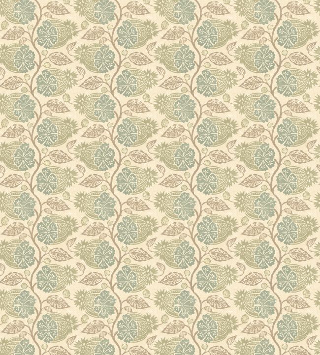 Calcot Wallpaper by GP & J Baker Aqua