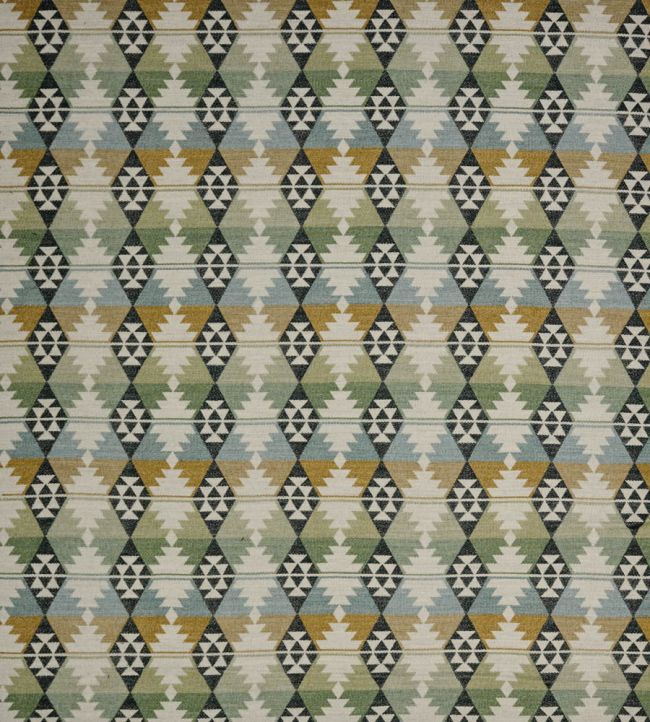 Caledonia Fabric by Osborne & Little Emerald/Gold