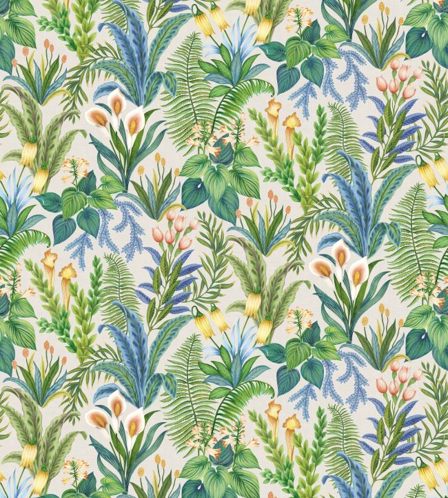 Calla Lily Wallpaper by Osborne & Little Azure