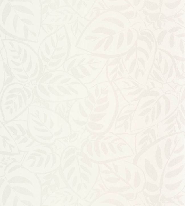Caluna Wallpaper by Caselio Blanc irise