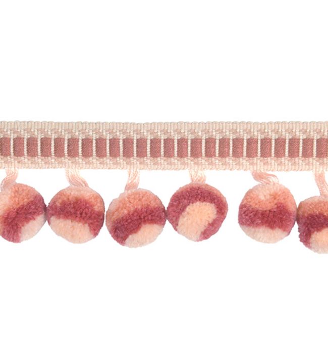 Calypso Multicolour Bobble Fringe 47mm Trimming by Houles Pivoine