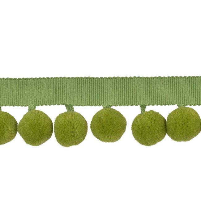 Calypso Solid Bobble Fringe 47mm Trimming by Houles Tilleul