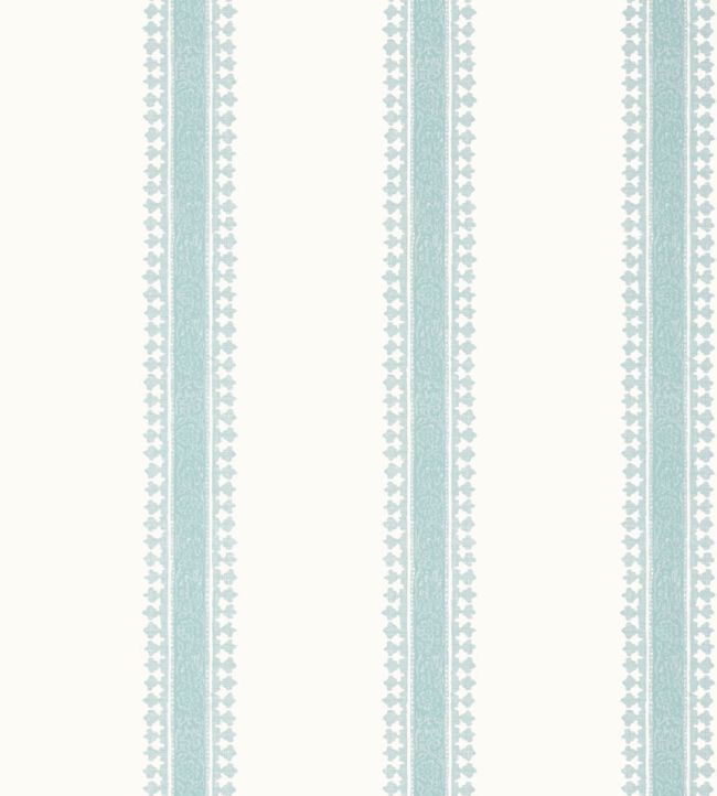 Cambridge Stripe Wallpaper by Thibaut Seaglass