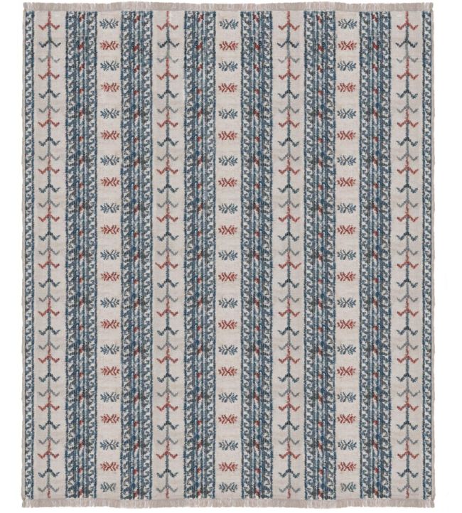 GP & J Baker Camel Blanket rug Blue/Red BA50033.5.0 Blue/Red