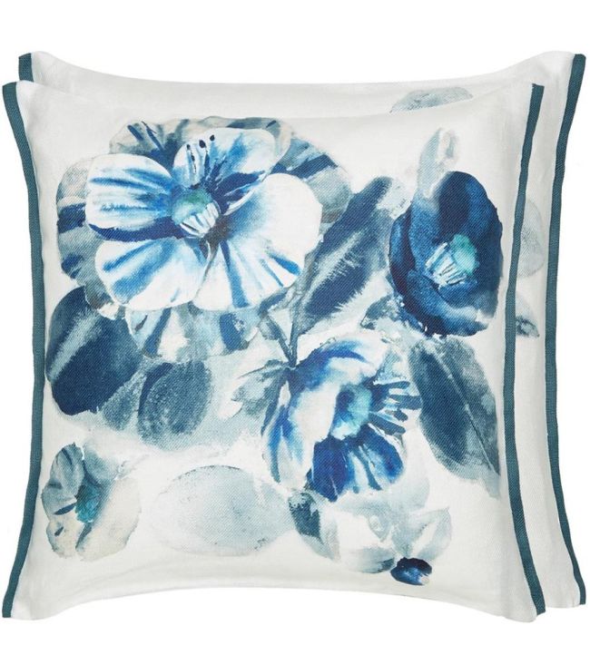 Camellia Cushion 50 x 50cm by Designers Guild Indigo
