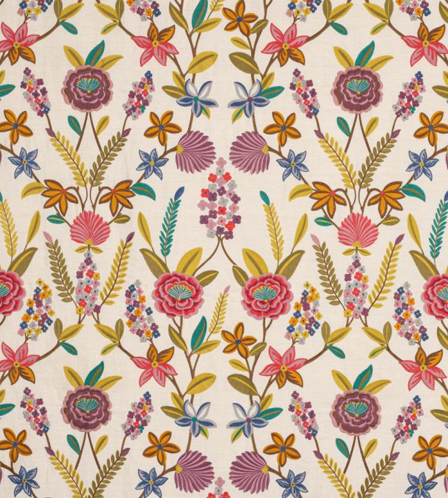 Camille Fabric by Jane Churchill Multi