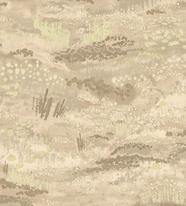 Camp Blau Wallpaper by Tres Tintas Beige