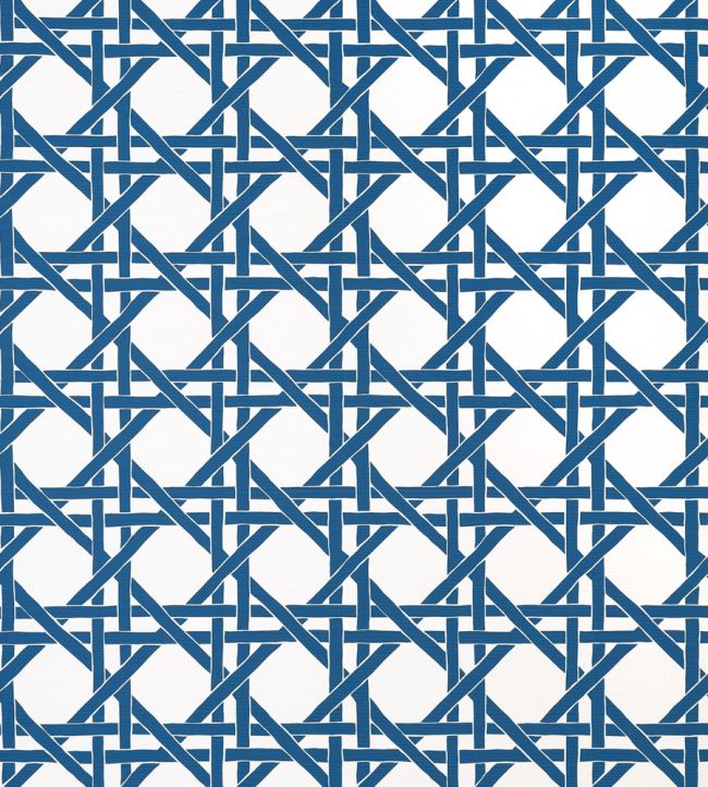 Canary Trellis Wallpaper by Thibaut Navy