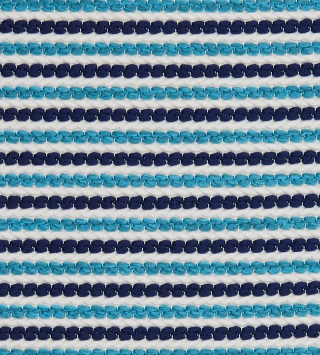 Candy Stripe in Harlow Fabric by Liberty Lapis