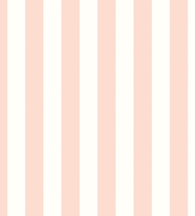Candy Stripe Wallpaper by Ohpopsi Blush