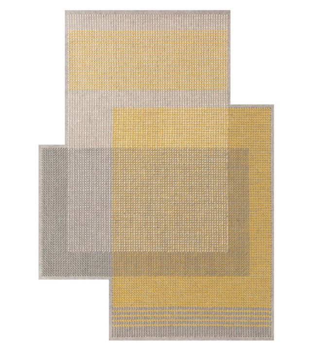 GAN Canevas Geo rug Grey 141506-US Grey