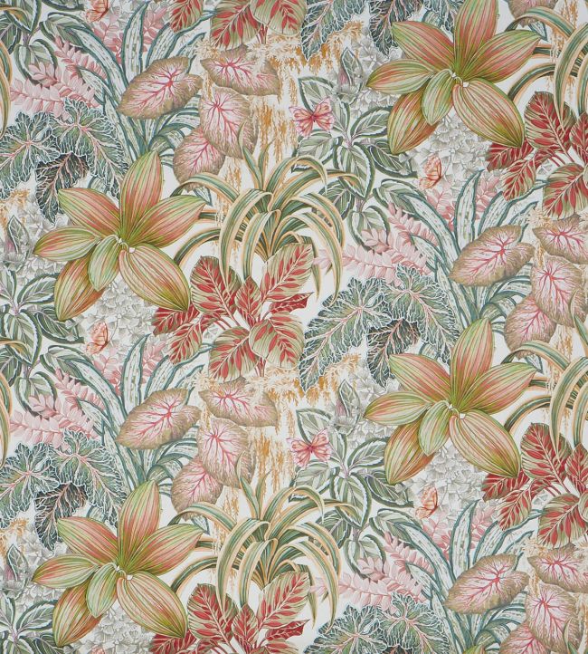 Canopy Fabric by Prestigious Textiles Papaya