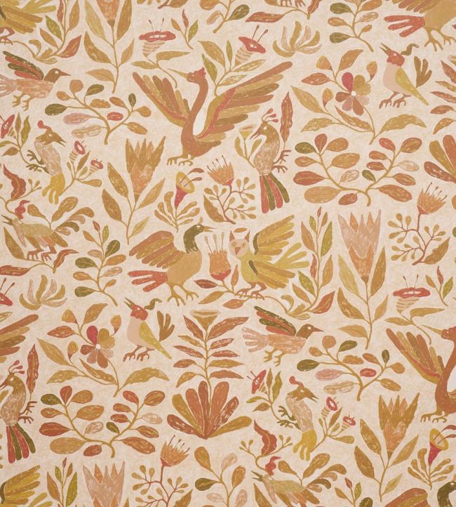 Canopy Wallpaper by Schumacher Spice