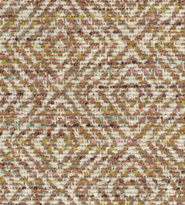 Cantata Fabric by Osborne & Little Terracotta/Cream