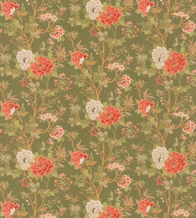 Canton Fabric by GP & J Baker Olive