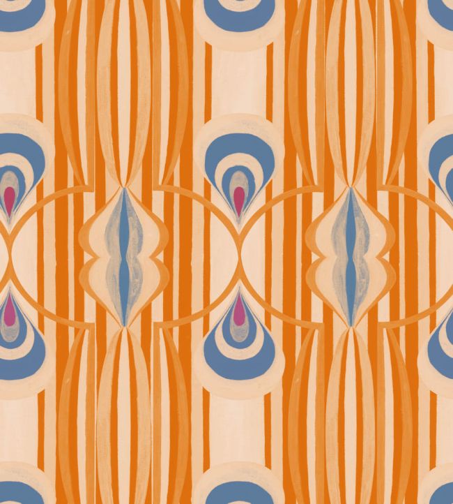 Caramella Wallpaper by MINDTHEGAP Orangina