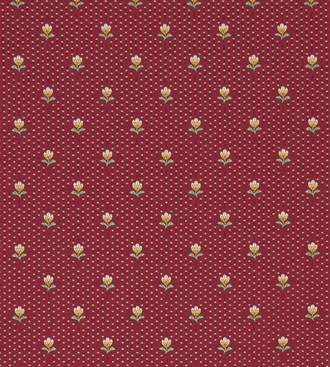 Carantec Fabric by Casal Grenat Jonquille