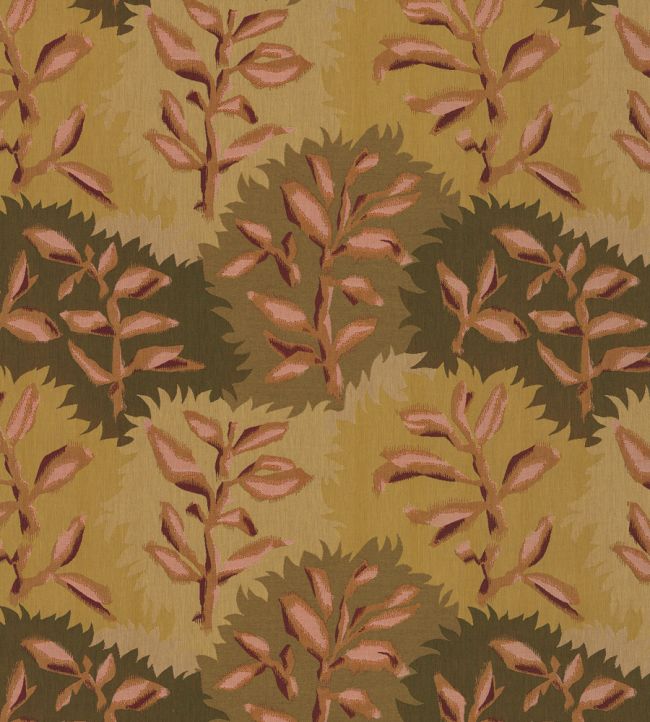 Carcopino Fabric by Nobilis Pink / Green