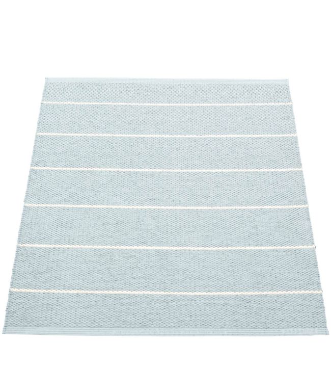 Pappelina Carl rug Blue Fog/Dove Blue CA3H718 Blue Fog/Dove Blue