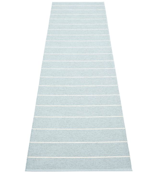 Pappelina Carl Runner rug Blue Fog/Dove Blue CA3H727 Blue Fog/Dove Blue