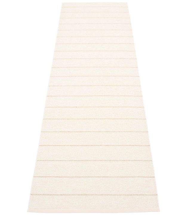Pappelina Carl Runner rug Vanilla/White CA0C727 Vanilla/White