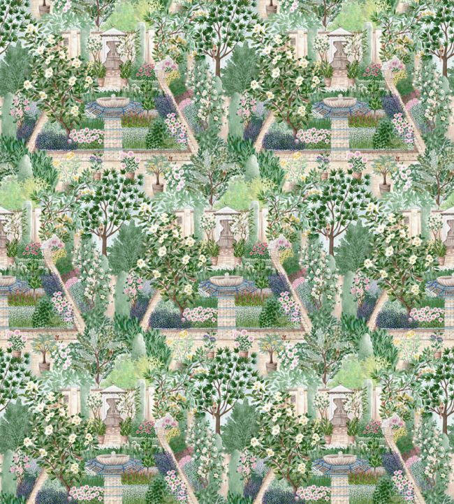Carpet Garden Mural by Sanderson Sanctuary