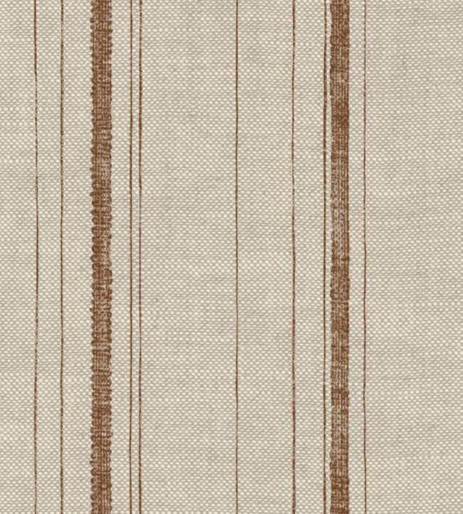 Carskiey Single Stripe Wallpaper by Fermoie Brown