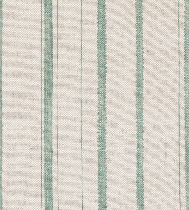 Carskiey Single Stripe Fabric by Fermoie Duck Egg
