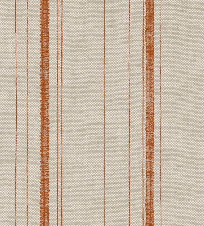 Carskiey Single Stripe Wallpaper by Fermoie Umber