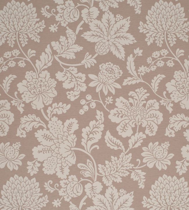 Cartouche Fabric by James Hare Pink