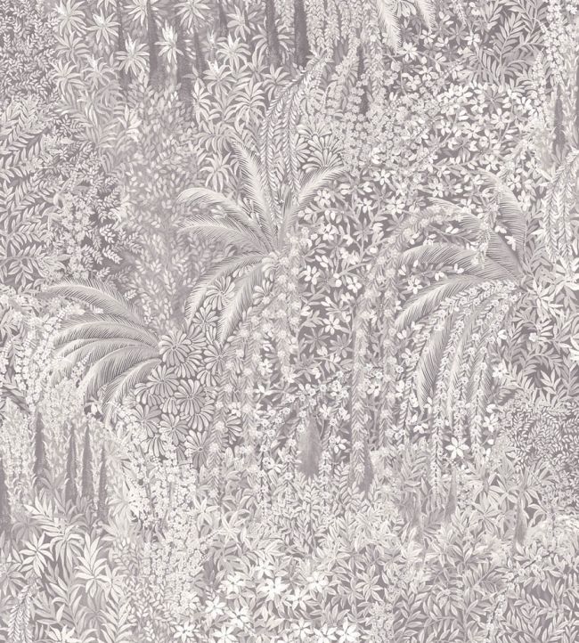 Cascade Velvet Fabric by Cole & Son Platinum