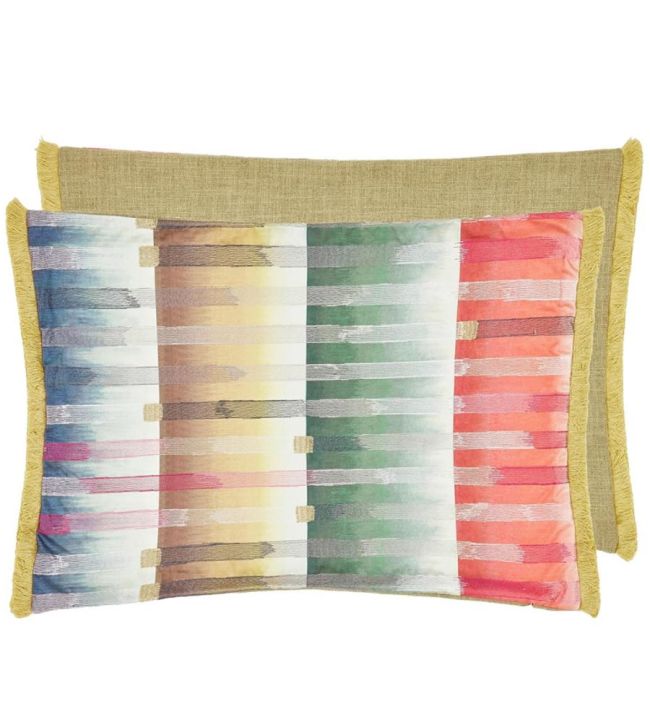 Cascata Cushion 60 x 45cm by Designers Guild Slate