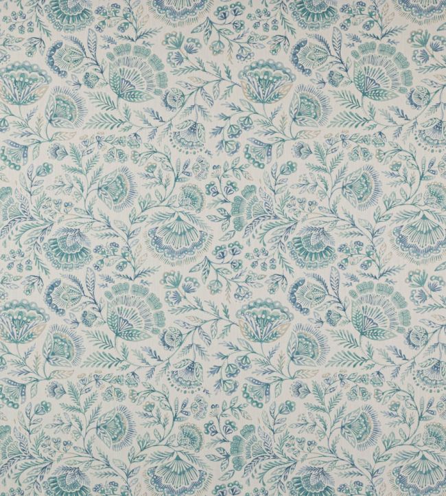 Casidy Fabric by Jane Churchill Aqua