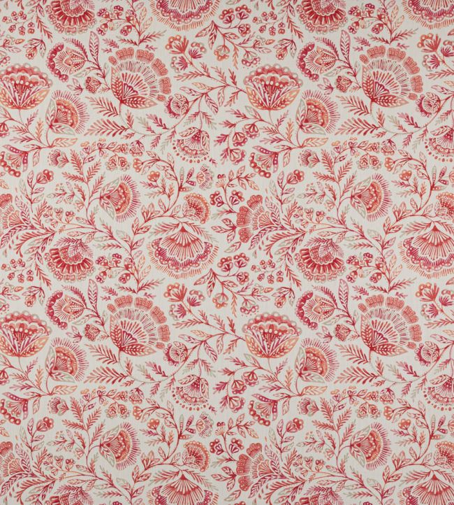 Casidy Fabric by Jane Churchill Red