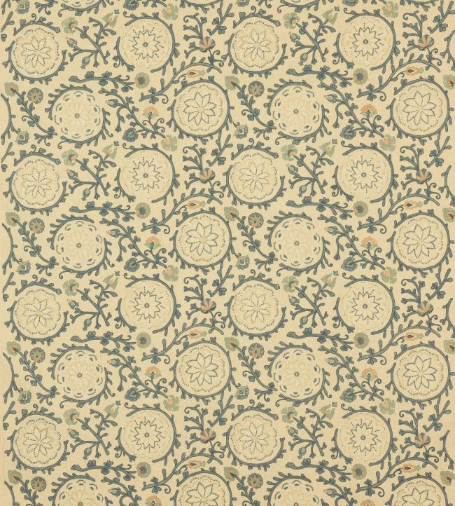 Caspian Fabric by Colefax and Fowler Blue