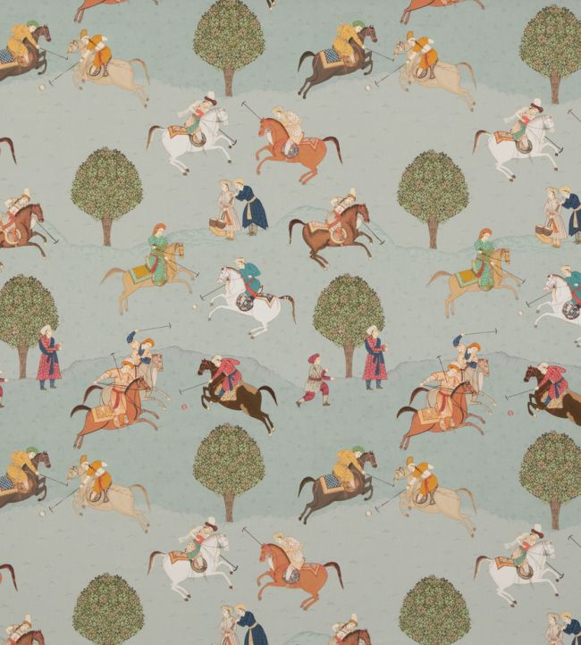 Caspian Fabric by GP & J Baker Aqua