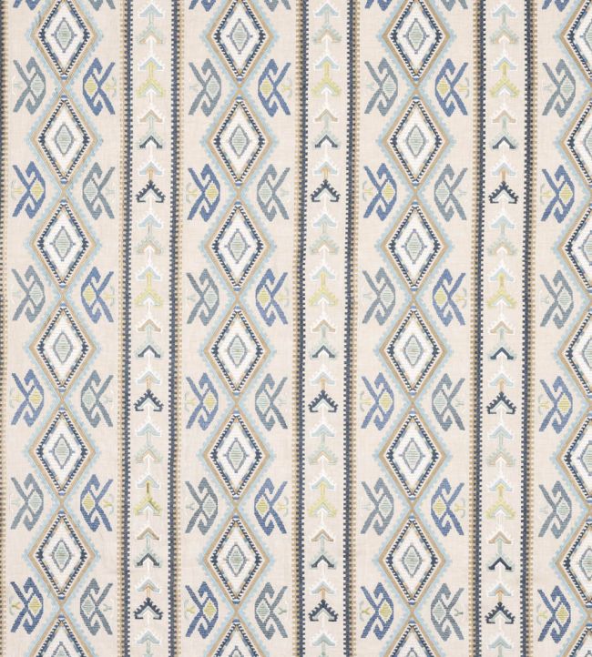 Castille Fabric by Colefax and Fowler Blue