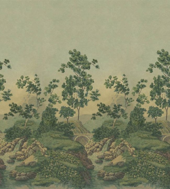 Castle Scene 2 Mural by Designers Guild Forest