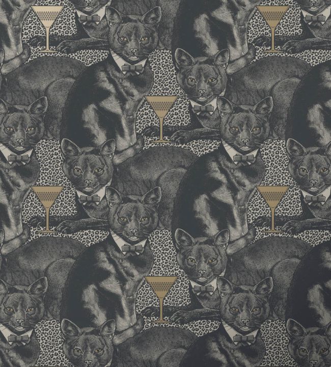 Cat-titude Wallpaper by Divine Savages Divine Gold
