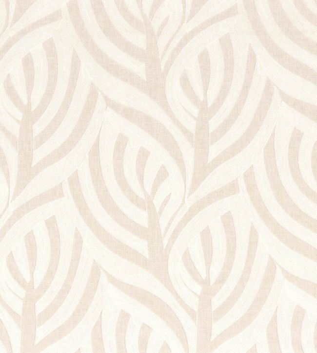 Catalpa Fabric by Casamance Blanc