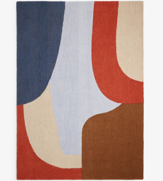 Asiatic Cecil rug Orange & Blue MACE120170MULT Orange & Blue