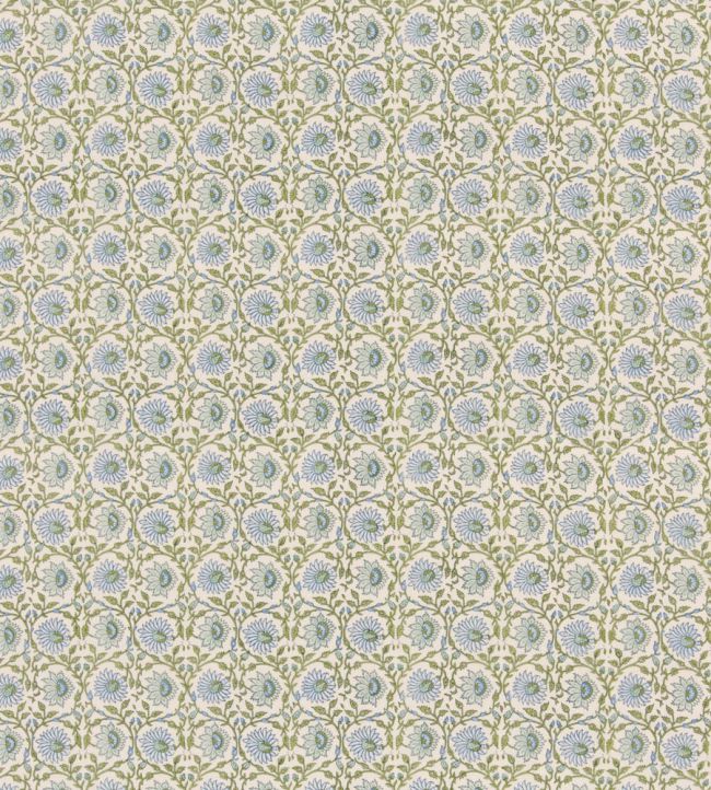 Cecily Fabric by GP & J Baker Blue/Green