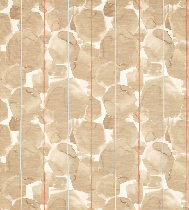 Ceilo Fabric by Harlequin Clay/Paprika/Sky