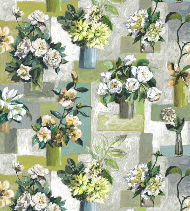 Celadon Vase Fabric by Designers Guild Celadon