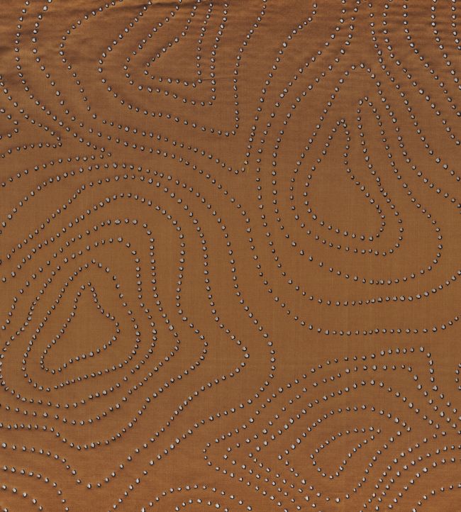 Celebrate Fabric by Casamance Cuivre