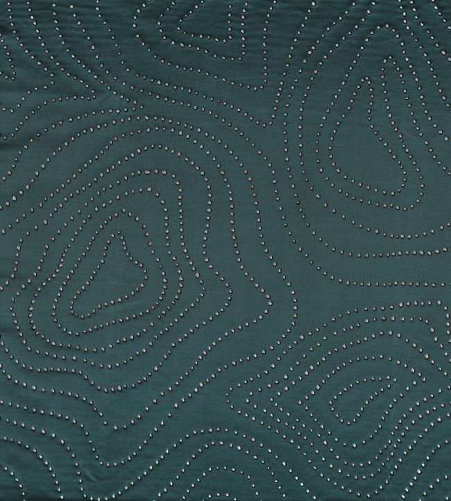 Celebrate Fabric by Casamance Petrole