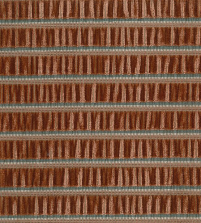 Celesta Stripe Fabric by Osborne & Little Coral