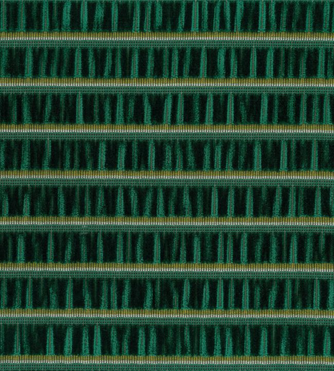 Celesta Stripe Fabric by Osborne & Little Emerald
