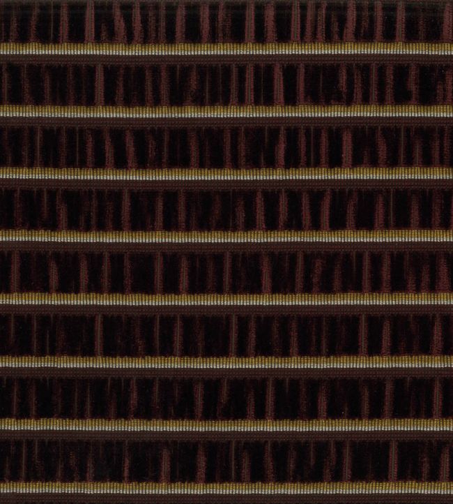 Celesta Stripe Fabric by Osborne & Little Plum