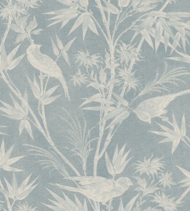 Celeste Wallpaper by Sandberg Misty Blue